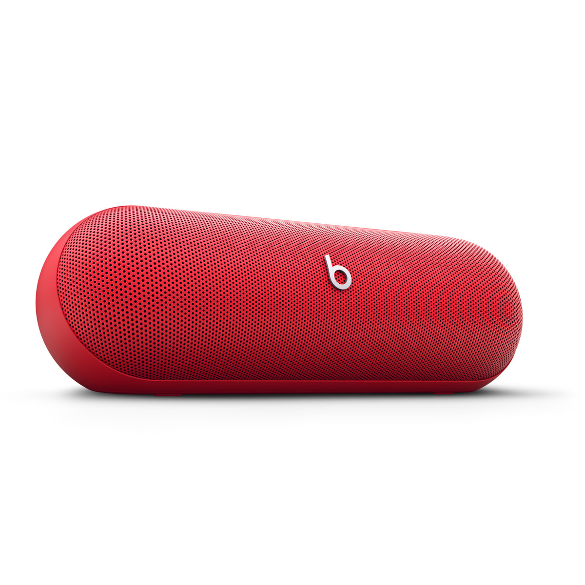 Close-up of Beats Pill in Statement Red
